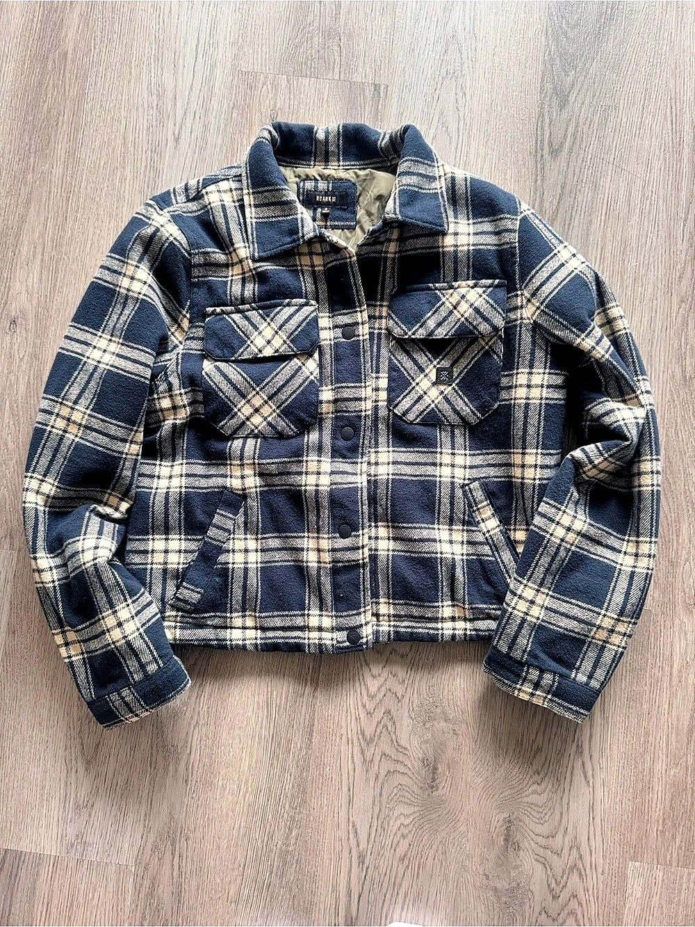 Roark Backwoods Jacket in Blue Plaid